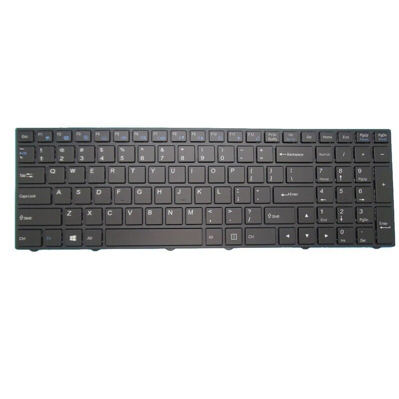 Backlit Keyboard For CLEVO N250 CVM15F23USJ4308 6-80-N7500-011-1 English US