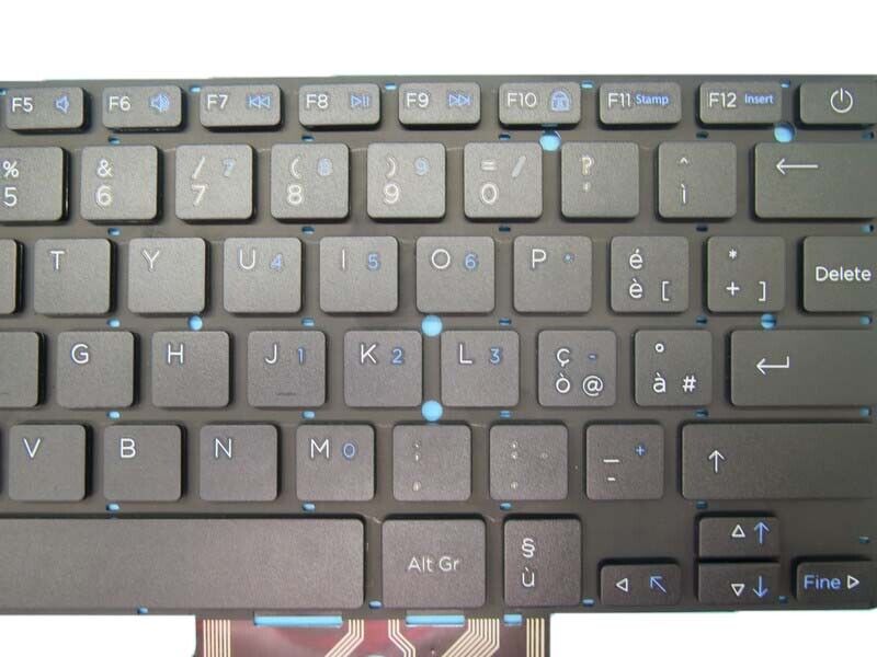 Italian IT Laptop Keyboard XK-HS002 MB27716023 YXT-NB93-64 Black Witho ...