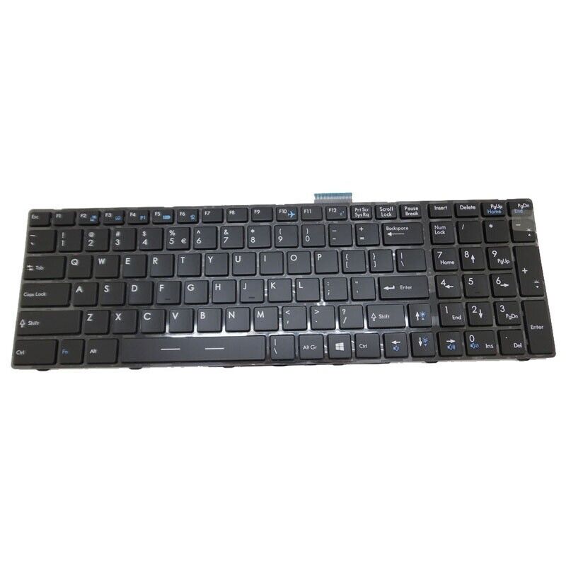NO Backlit Keyboard For MSI GE60 2OC 2OD 20E 2PL 2QL GE70 2OC/OD 2PC 2PE English