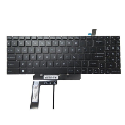 Backlit Keyboard For MSI Creator Z17-A12U A12UHT A12UGST A12UET MS-17N1 English