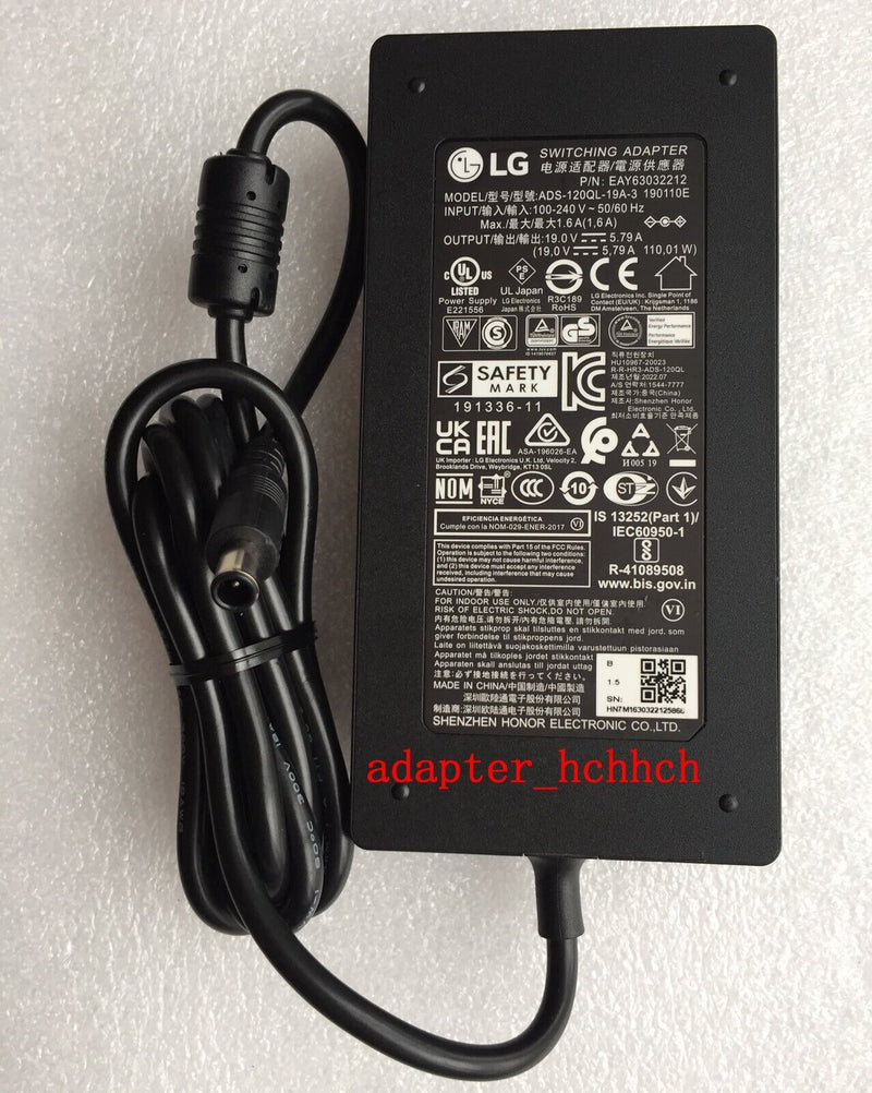 New Original LG UltraGear 32GQ850L LED Monitor ADS-120QL-19A-3 190110E Adapter@@