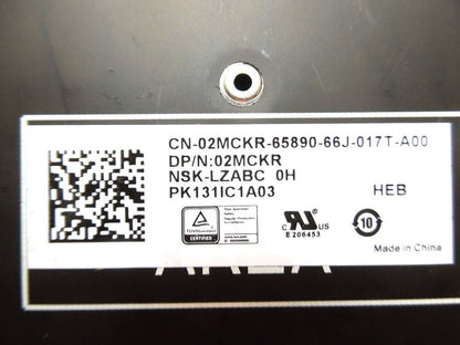 US Keyboard For DELL Latitude 7370 E7370 02MCKR 2MCKR PK131IC1A03 Backlit New