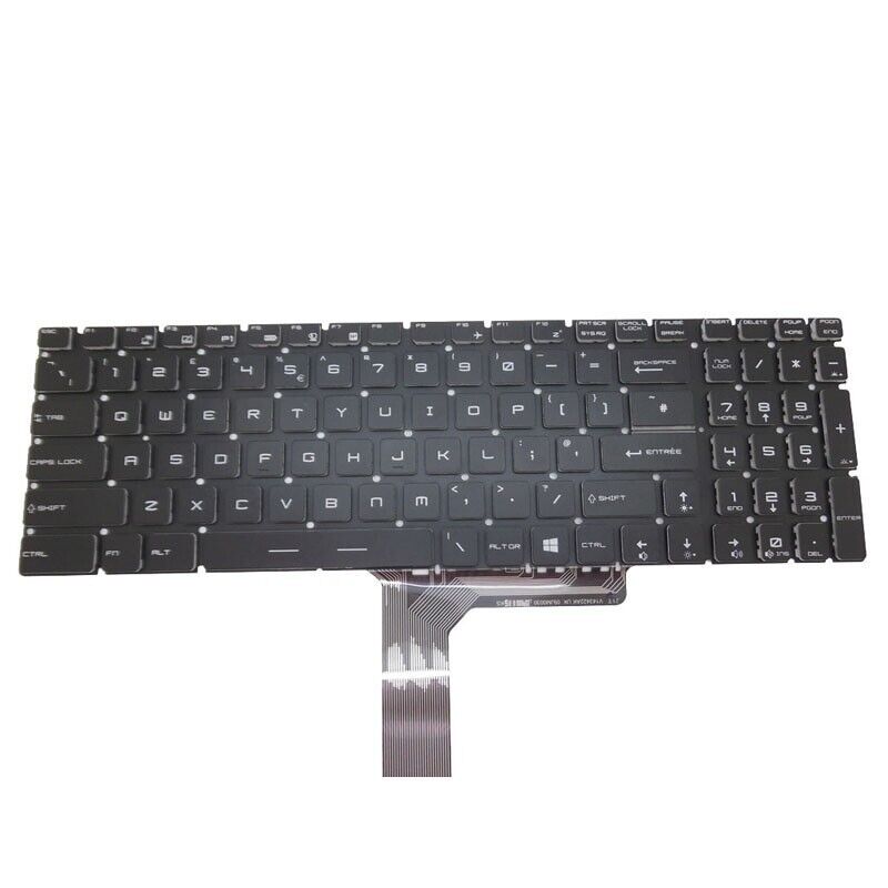 Kingdom Crystal Keyboard For MSI WS72 GE62MVR GT72S GL72 GL62M PE60 V143422AK UK
