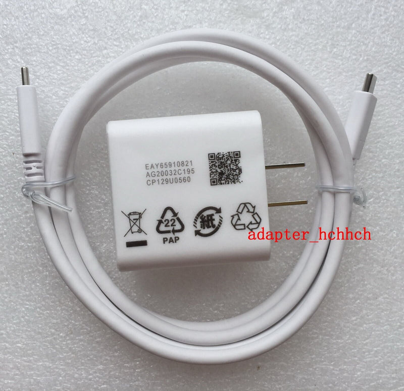 New Original LG 65W Fast Charger&USB Cable for LG gram 14Z90R-K.ARW5U1 Laptop