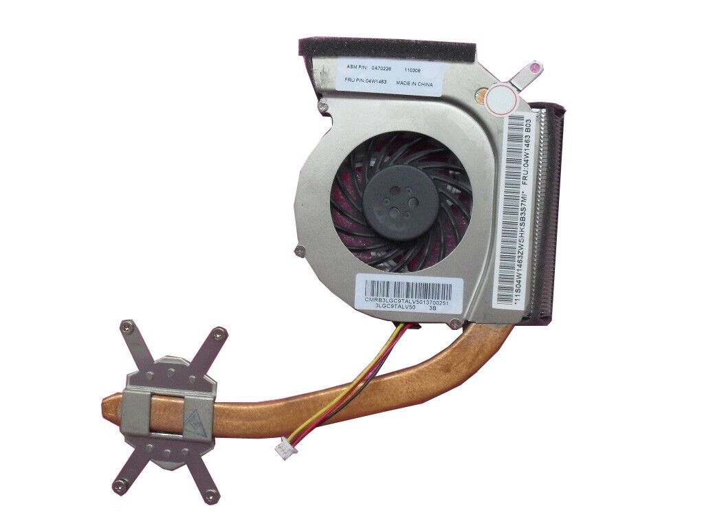 CPU FAN&Heatsink For Lenovo ThinkPad L420 L421 L520 04W1463 KSB06105HA-AG35 DC5V