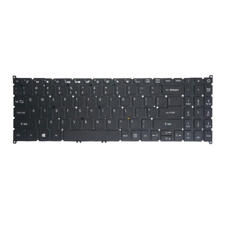 Laptop Keyboard For ACER Aspire 5 A515-52G With Backlit United States US Black