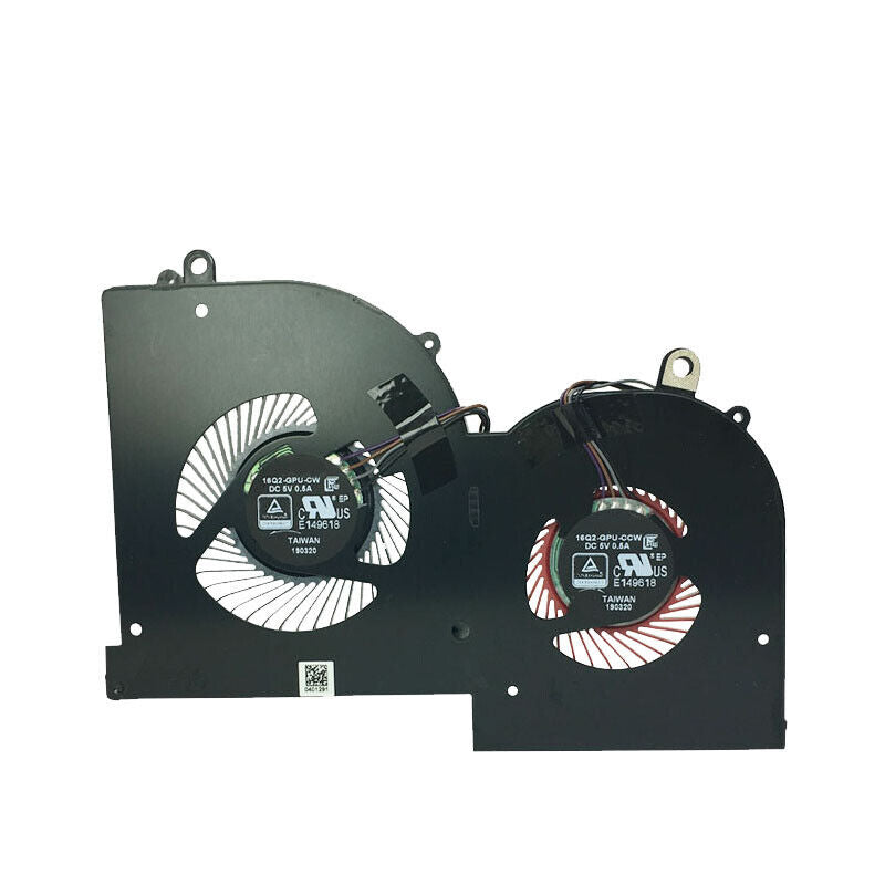 GPU Fan For MSI GS65 8RE 8RF P65 16Q2-GPU-CW MS-16Q1 MS-16Q2 MS-16Q3 DC 5V 0.5A