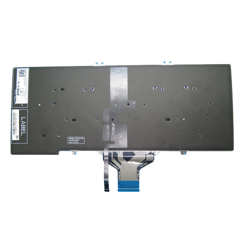 Backlit US Keyboard For DELL Latitude 7400 0RN86F RN86F PK132EE1B00 NSK-EWABC 01