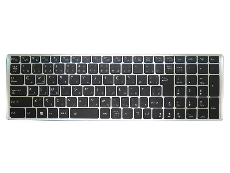 Used JP Keyboard For Gigabyte P35 P35G V142645CJ1 JA 2Z703-JP355-S11S Japanese