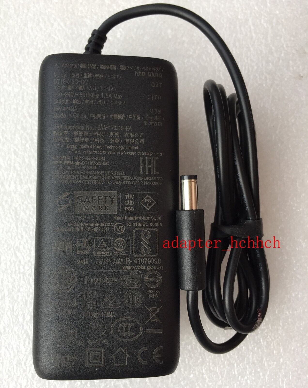New Original Harman Kardon Onyx Studio 7 Speaker DT19V-2C-DC 19V 2A Adapter&Cord