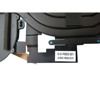 4PIN FAN&Heatsink For CLEVO P950 P950ER 6-31-P95E2-101 6-31-P95E2-501 P950ER-GPU
