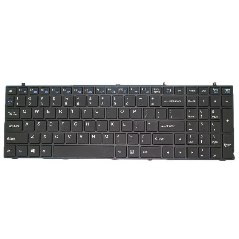 OEM Backlit Keyboard For CLEVO W370ET MP-13H83USJ430 6-80-W6700-011-1 English US