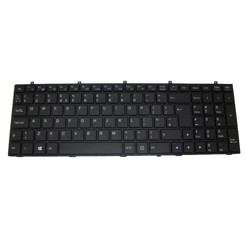UK Keyboard For CLEVO W370ET MP-12A36GB-4301W 6-80-W3700-190-1 MP-13H86GBJ4309