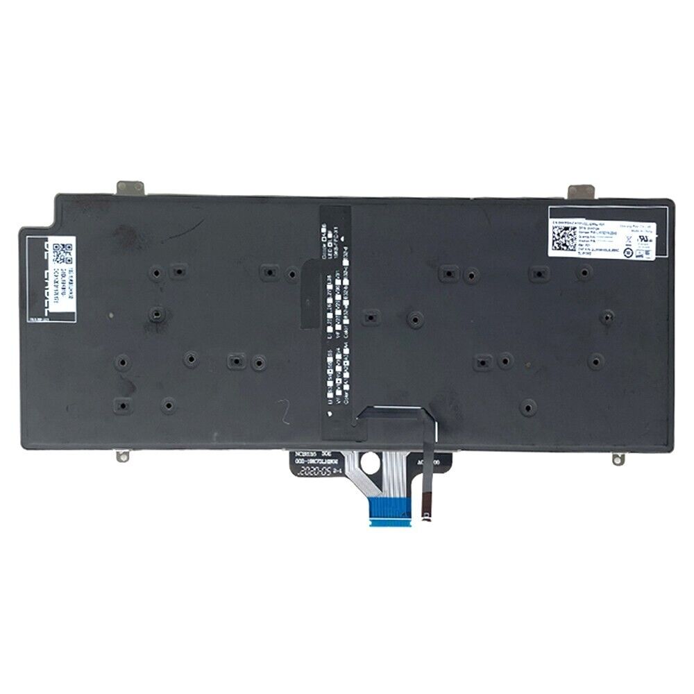 Backlit US Keyboard For DELL Latitude 7410 0R99GY R99GY PK132UG1C01 NSK-QRBBC 1D
