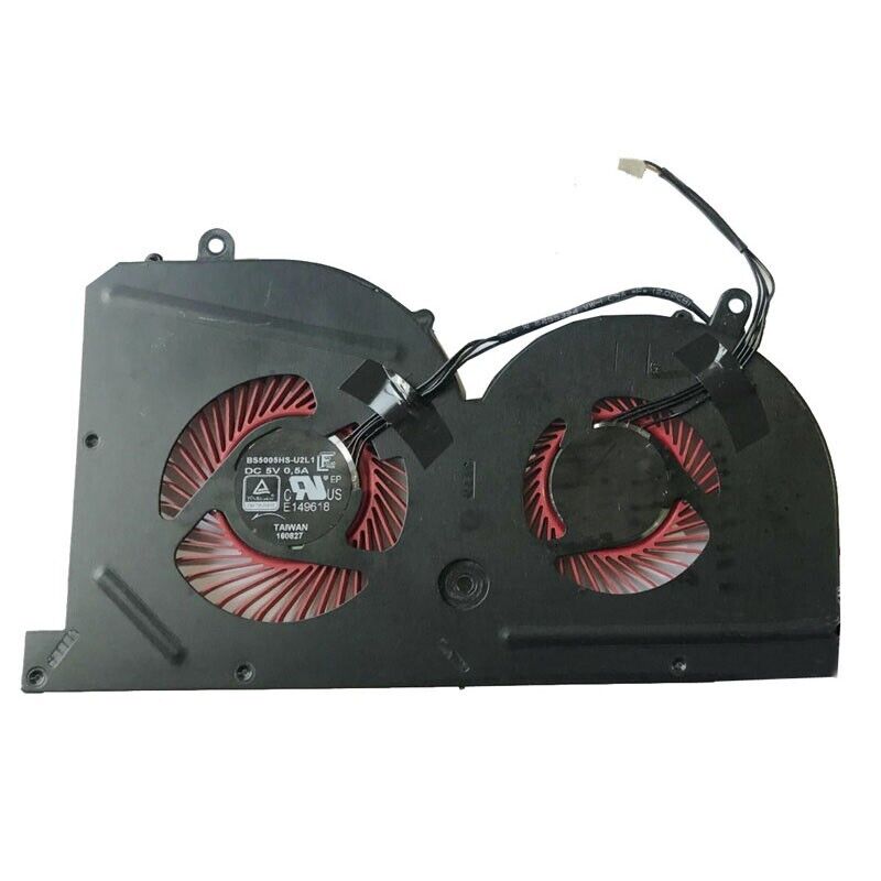 CPU FAN For MSI GS63 GS63VR BS5005HS-U2L1 GS73 GS73VR MS-16K2 MS-17B 4 Lines