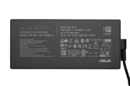 New Original ASUS 280W AC Adapter for Asus ROG Strix G16 G614JI-AS94 ADP-280EB B
