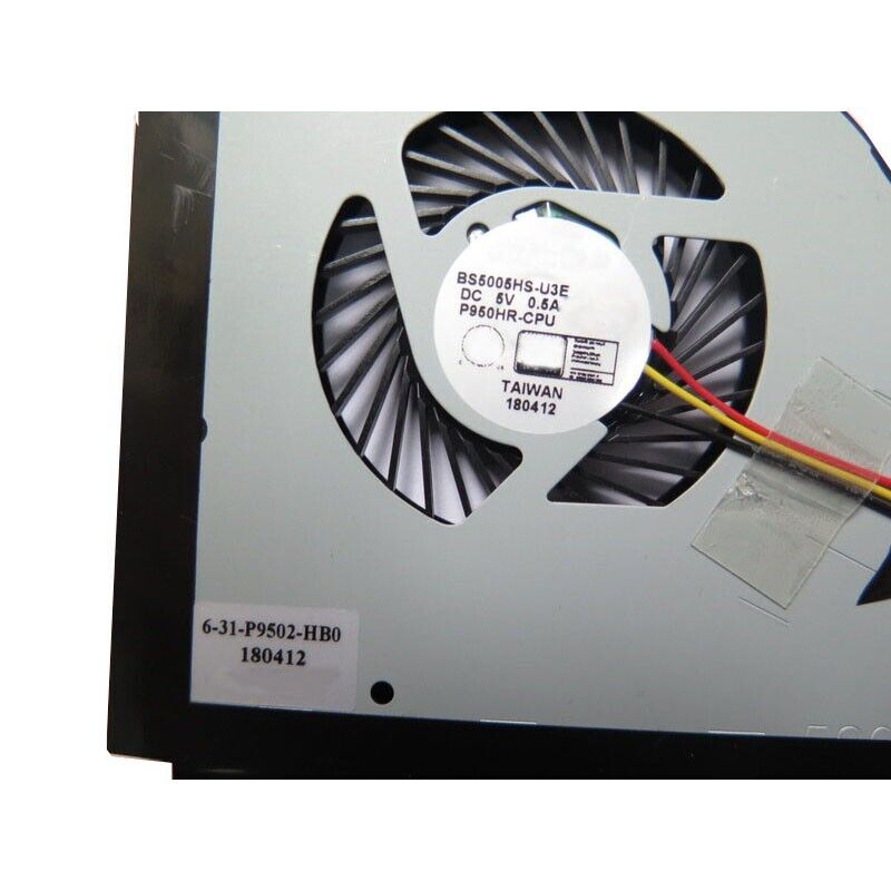 3PIN GPU FAN For CLEVO P950EN P950EF P950ER/EX P950HR P950HP P957HR BS5005HS-U3D