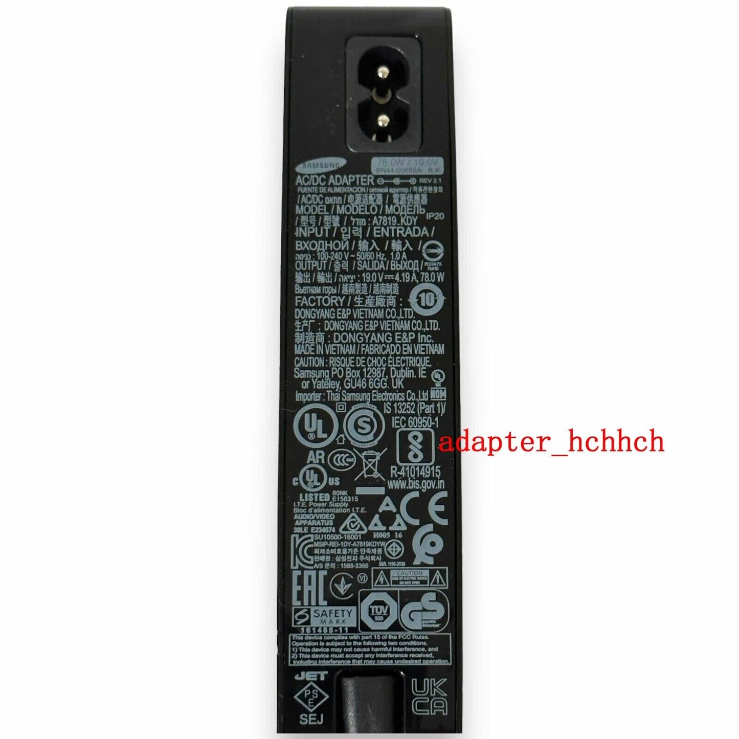 New Original SAMSUNG C27FG73FQ Gaming Monitor BN44-00888A 19V 4.19A Adapter&Cord