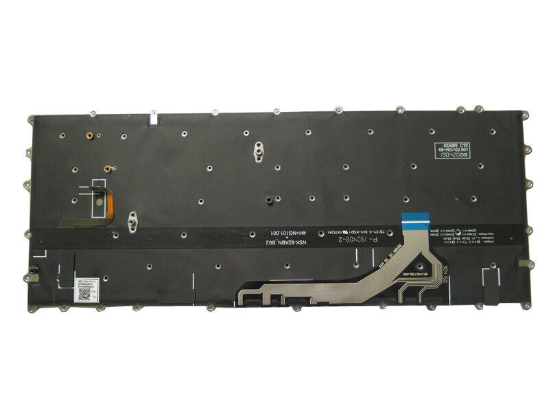 Keyboard For Samsung NP930MBE 930MBE English US BA59-04382A Black Backlit New