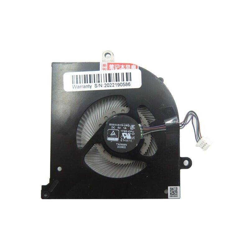Laptop CPU GPU FAN For MSI Creator 17 B11UE B11UG B11UH MS-17M1 MS17M1 4PIN New
