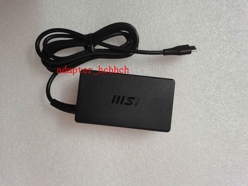 New Original MSI 65W AC/DC Adapter for Summit E14 EVO A12M-025 ADP-65KE B Laptop