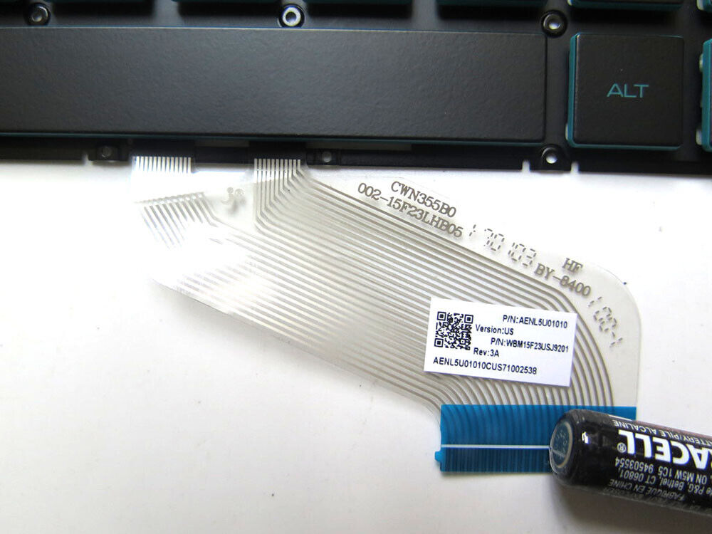 US Keyboard For Quanta NL5 NL5A NL5C NL5E NL5T WBM15F23USJ920 AENL5U01010 Blue