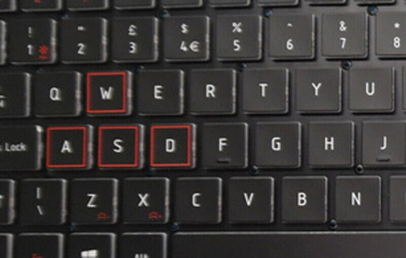 RGB Backlit UK Keyboard For Gigabyte SabrePRO 15 / SabrePRO 15-W 15-W8 GTX1060TI