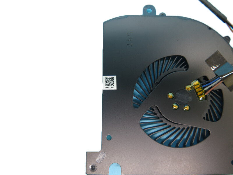 Laptop CPU GPU FAN For MSI Creator 17 B11UE B11UG B11UH MS-17M1 MS17M1 4PIN New