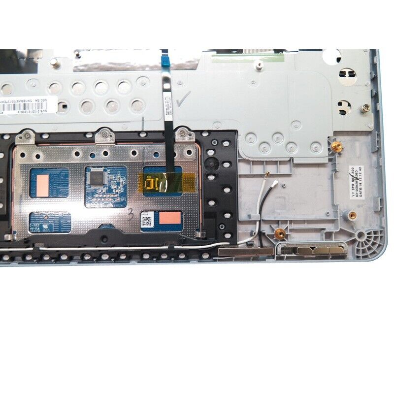 Keyboard Palmrest For Samsung XE521QAB English US Upper Cse With Touchpad