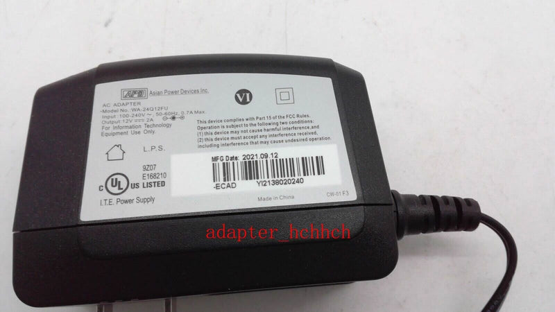 New Original APD 12V 2A Adapter for ELO ET1790L,E326347 LCD Touchscreen Monitor