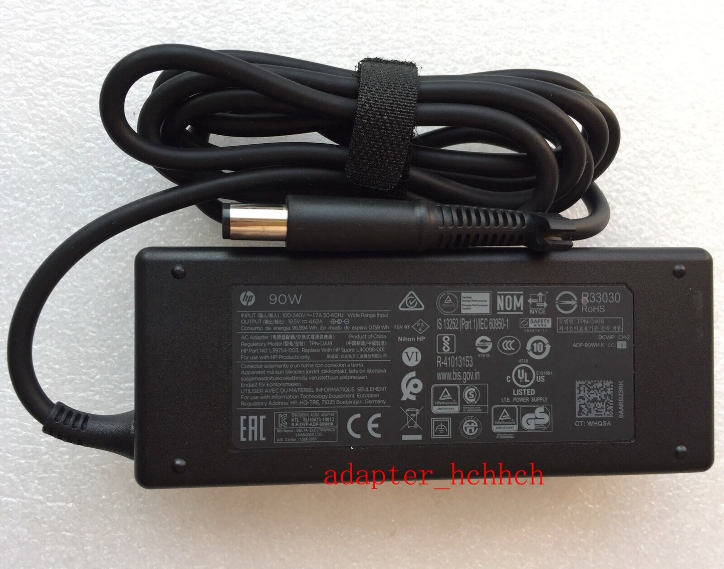 New Original HP TPN-DA18 L39754-003 L40098-001 19.5V 4.62A AC Power Adapter&Cord