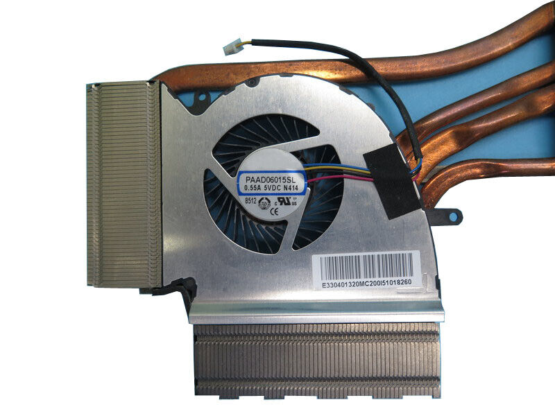 CPU GPU FAN Heatsink For MSI GE75 MS-17E1 MS-17E2 RTX2080 PAAD06015SL N414 N417