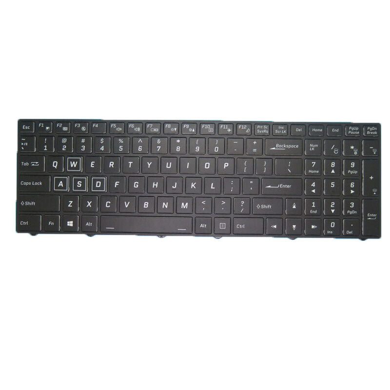 US Backlit Keyboard For CLEVO PA70 CVM17L23USJ4301 6-80-PA7E0-012-1 English