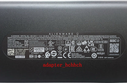 New Original OEM Dell Alienware m18 R1/i9 13900HX DA330PM201 19.5V Adapter&Cord