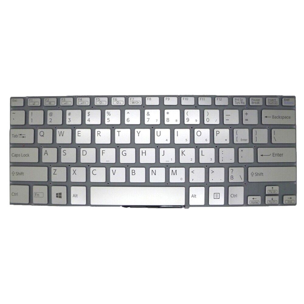 US Keyboard For SONY VAIO SVF14A 9Z.NABBQ.101 149238521US V141206CS1US Silver