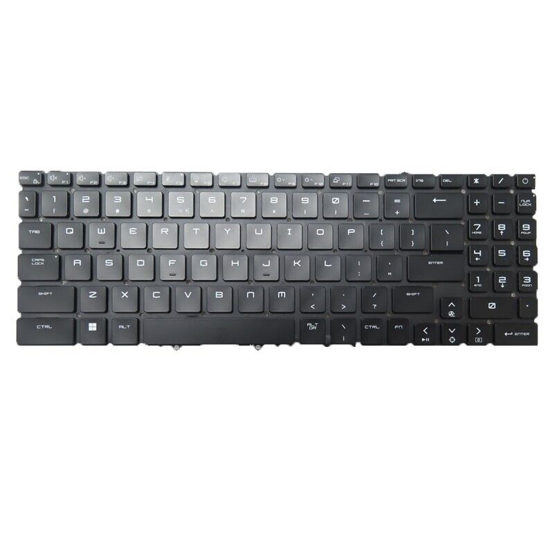 US Keyboard For MSI NSK-FG2ABN 1D 9Z.NL4BN.A1D S1N-3EUS3C3-D10 S1N3EUS3C3D10