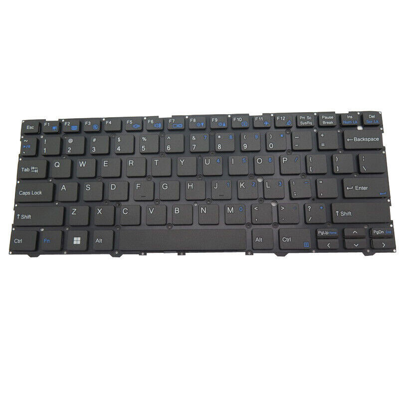 NO Backlit Keyboard For CLEVO L140CU L141CU L140PU L140MU L141MU L141PU English