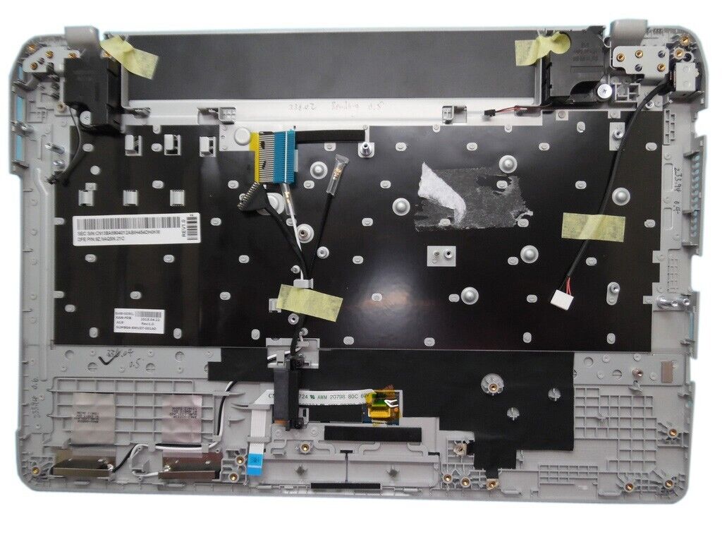 US keyboard For Samsung NP370E4K 370E4K PalmRest BA98-00391L Touchpad New