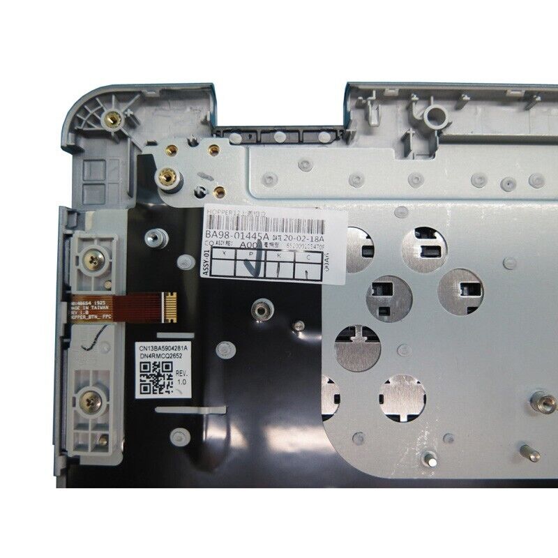 Keyboard Palmrest For Samsung XE521QAB English US Upper Cse With Touchpad