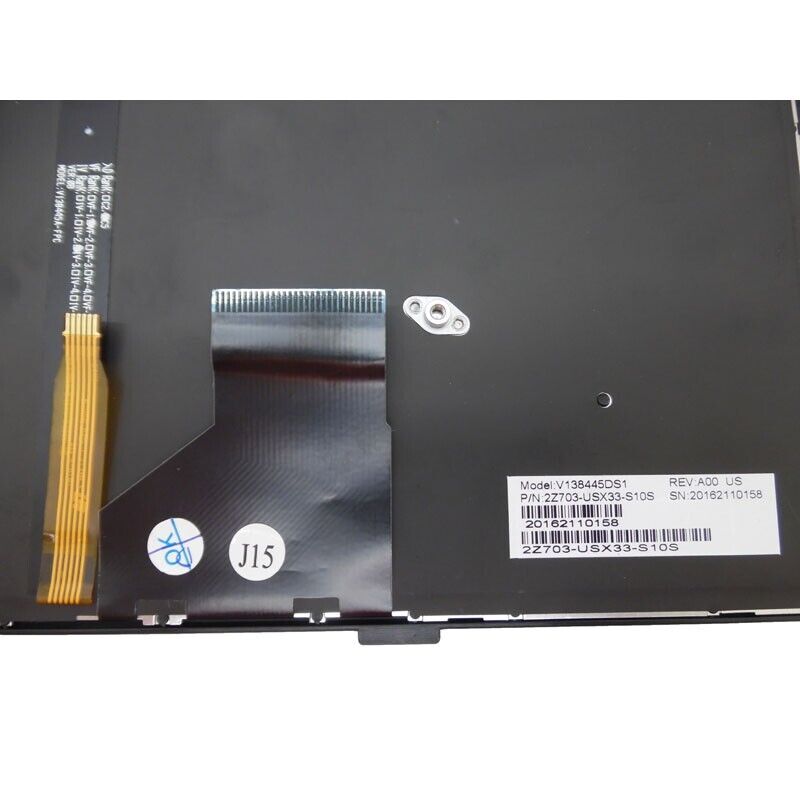 English US Backlit Keyboard For Gigabyte X3 X3 Plus V138445DS1 2Z703-USX33-S10S