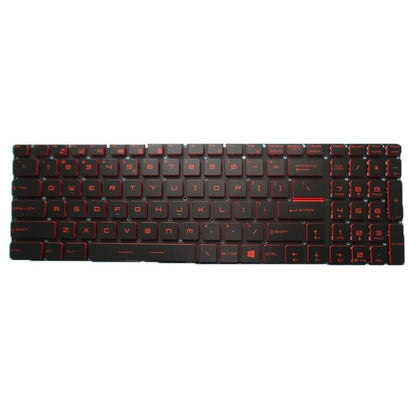 Laptop Red Backlit MS17FK Keyboard For MSI Bravo 17 / 17 A4DDR MS-17FK English