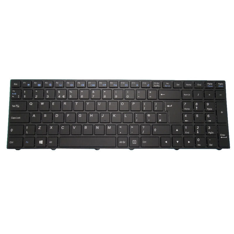 Backlit Keyboard For CLEVO N250 CVM15F26GBJ4308 6-80-N7500-190-1 United Kingdom