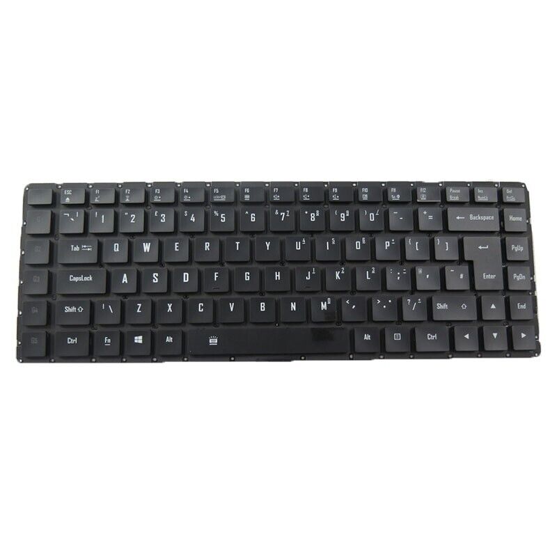 No Backlit Paper Keyboard For Gigabyte AERO 14 27703-UK641-G30S SKB1507-UK