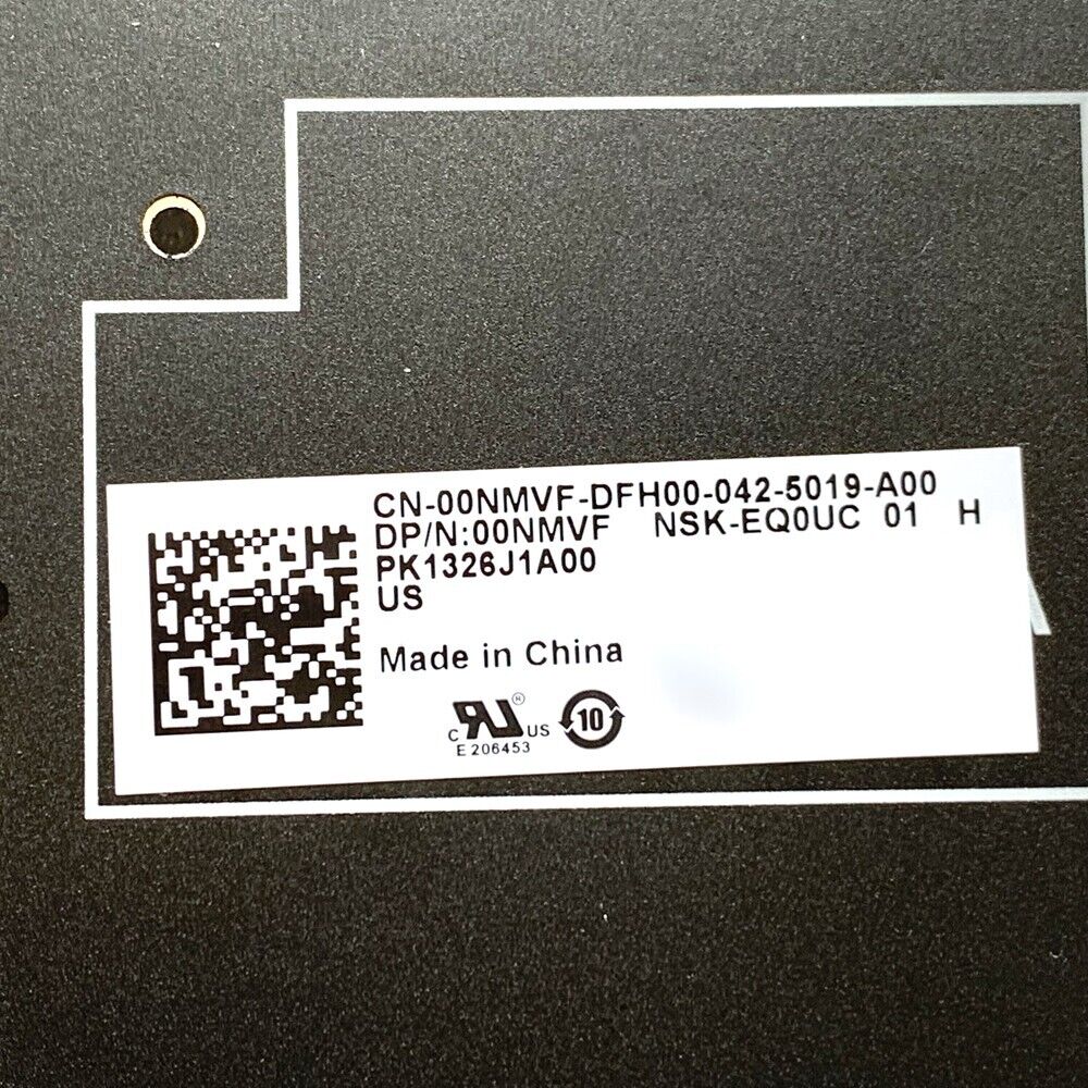 US Keyboard For DELL Precision 7530 7540 7730 7740 00NMVF Pointing Non-Backlit