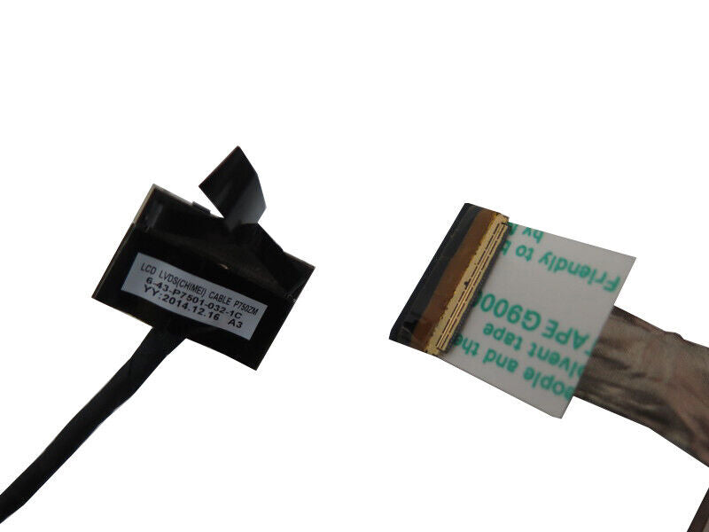40PIN EDP LCD Cable For CLEVO P750 P750ZM P751ZM 6-43-P7501-032-1C P750DM P751DM