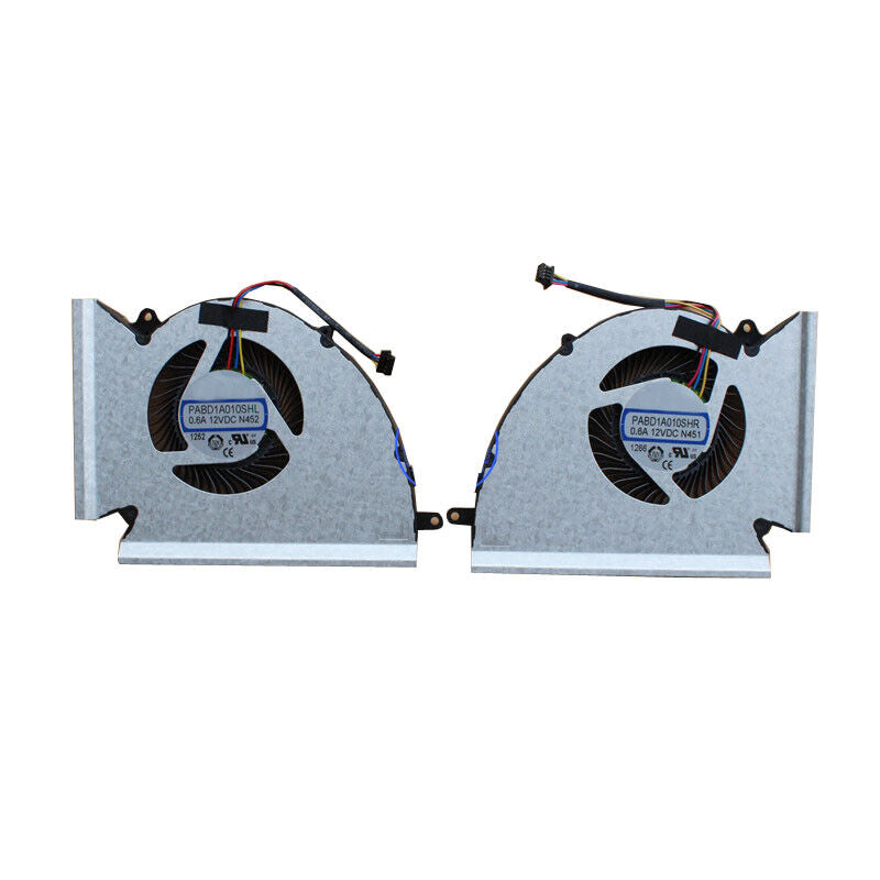 CPU GPU FAN For MSI GP76 Leopard GE76 Raider PABD1A010SHR N451 PABD1A010SHL N452