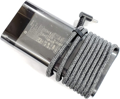 New Replacement For HP 200W AC Adapter For HP OMEN 15 15t 17 17t ZBook 15 17 G3 G4 G5 ZBook Studio G3 G4 G5 Pavilion Gaming 15-cx, Compatible P/N: L73385-001, TPN-LA21, L74881-001, PA-1201-08HT.