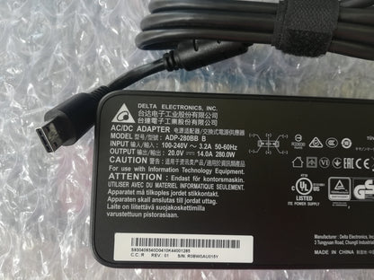 New Original OEM MSI GP76 Leopard 10UH-275 ADP-280BB B Delta 280W 20V AC Adapter