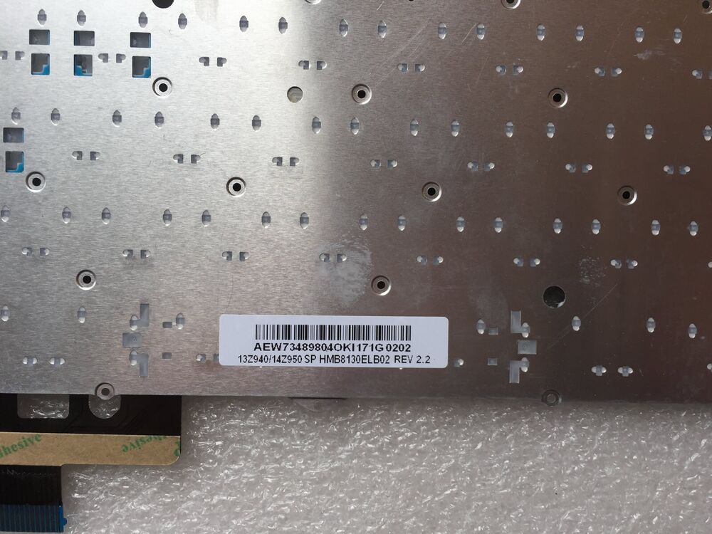 New Original LG SP&US Keyboard for LG Gram 13Z940/14Z950 AEW73489804 Laptop