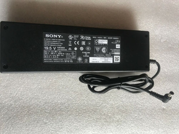 New Original Sony 19.5V AC/DC Adapter for Sony Bravia XBR-55X850D ACDP-160E01 TV